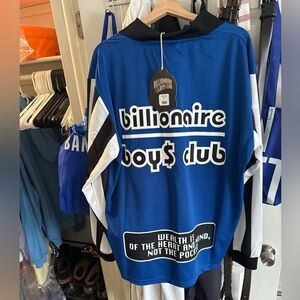 Billionaire Boys Club Blue and Black Graphic Shirt